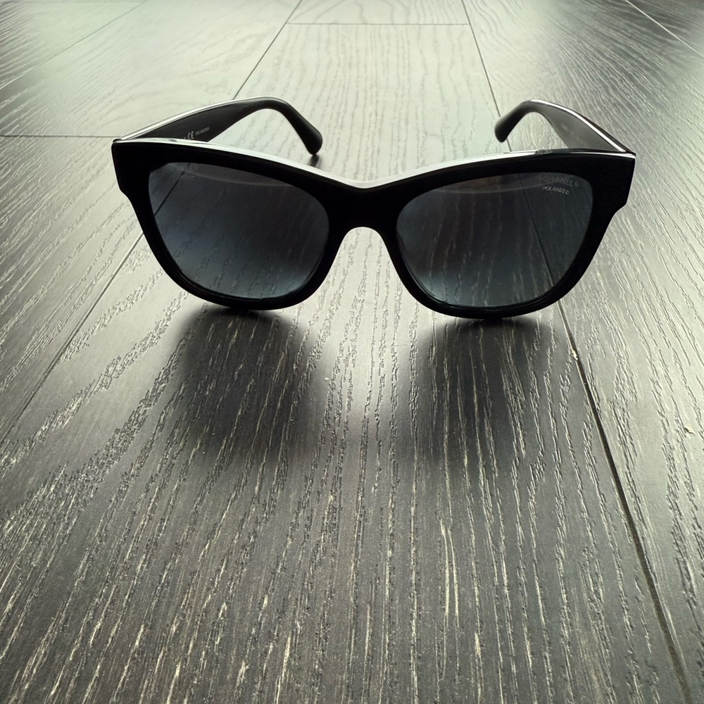 Chanel Square Black Sunglasses